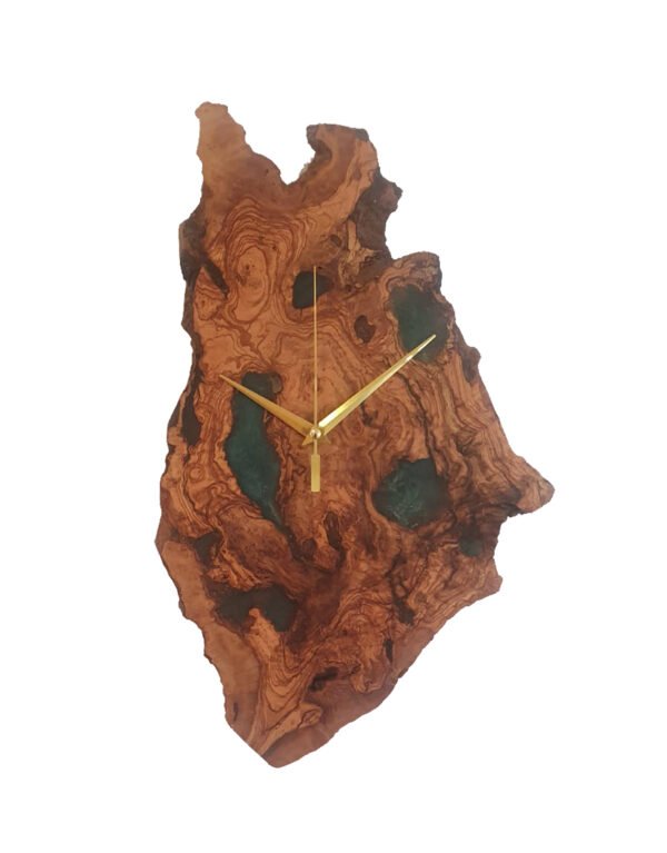 Horloge murale en bois